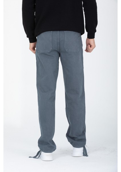 Basic %100 Pamuk Loose Fit Baggy Pantolon Paçası Büzülür Ipli | Rahat Kalıp modelleri