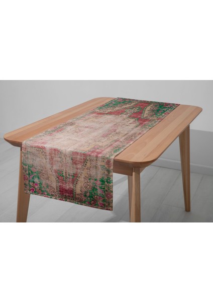 Pratik Kullanımlı Renkli Masa Örtüsü 33X100 cm