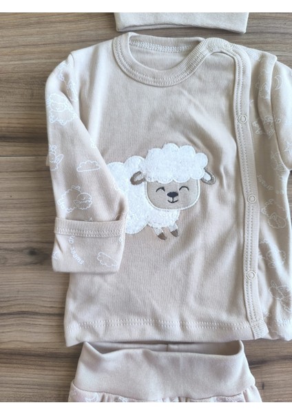 Laura Baby 3 Lü Bebek Zıbın Takımı