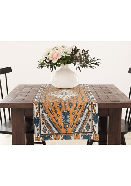 Kolay Temizlik Özellikli Dijital Baskı Masa Örtüsü modelleri