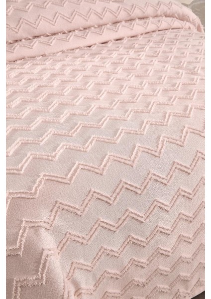 Lumpa 3 Parça Çift Kişilik Pike Takımı Pudra modelleri