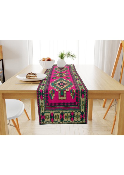 33X100 Silinebilir Etnik Masa Örtüsü – Modern Dokunuş fiyatları