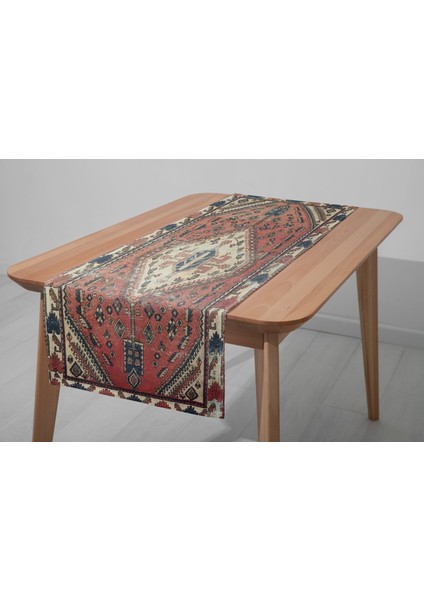 Pratik Temizlikli Silinebilir Etnik Masa Runner