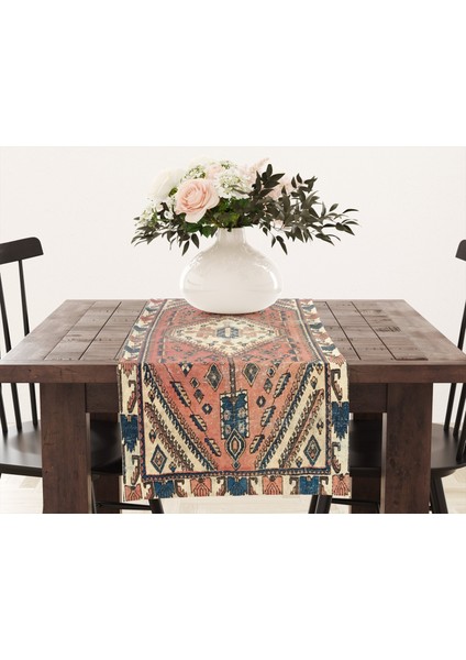 Pratik Temizlikli Silinebilir Etnik Masa Runner modelleri