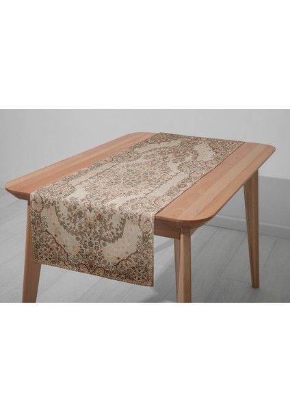 Modern Etnik Desenli Masa Örtüsü 33X100 cm