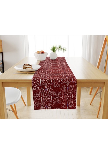 Dijital Baskı Renkli Runner ve Masa Servis Takımı 33X100 cm fiyatları