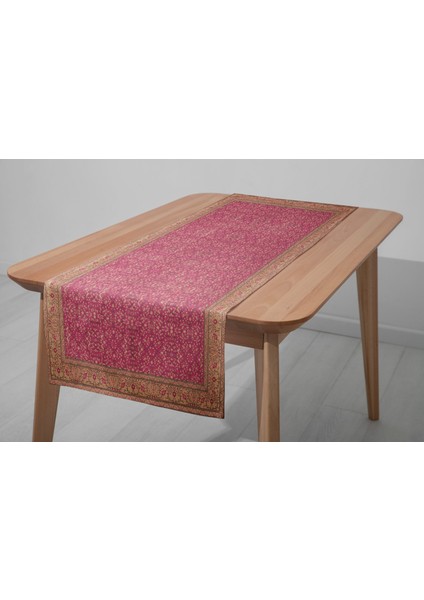 33X100 Silinebilir Dijital Baskılı Kilim Desenli Runner