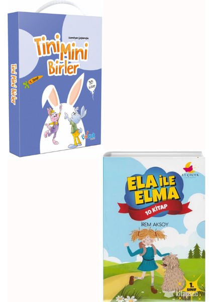 Tini Mini Birler-Ela Ile Elma Hikaye Seti