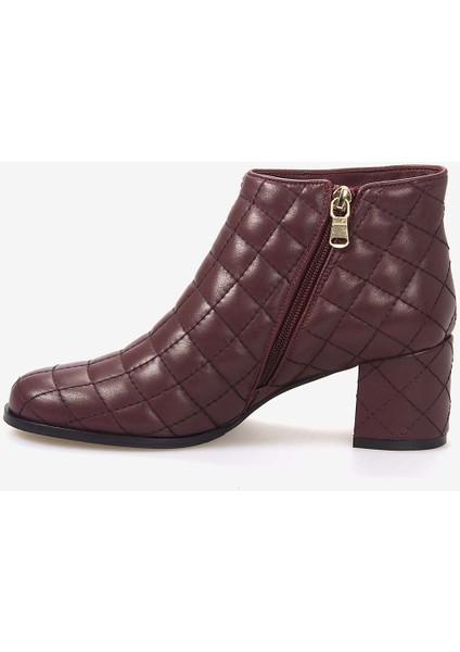 Hakiki Deri Kadın Kapitone Bot 9209-22 fiyatları