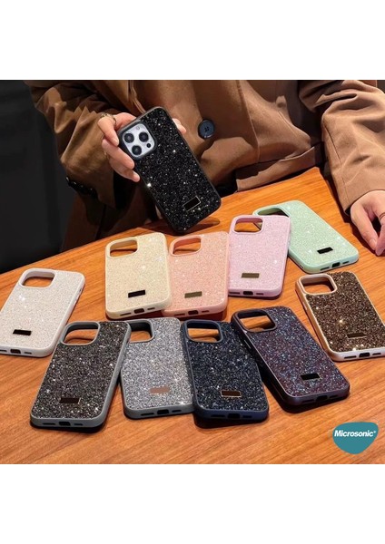 Apple iPhone 15 Pro Max Kılıf Cosmic Shine Koyu Gri