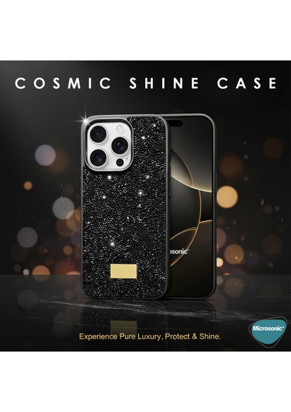 Apple iPhone 15 Pro Max Kılıf Cosmic Shine Koyu Gri