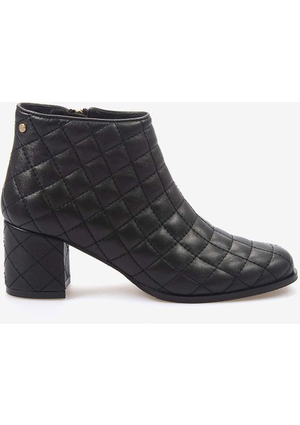 Hakiki Deri Kadın Kapitone Bot 9209-22