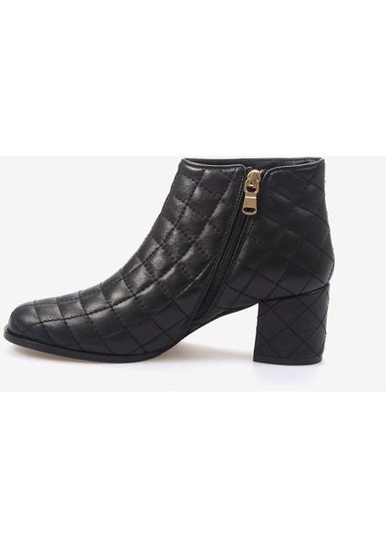 Hakiki Deri Kadın Kapitone Bot 9209-22 fiyatları