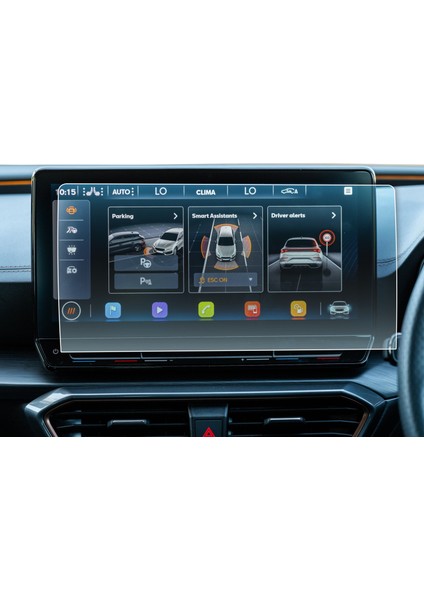 Cupra Formentor Uyumlu 12 Inç Navigasyon 9h Nano Ekran Koruyucu 2021-2023