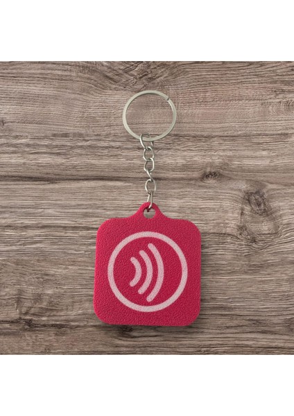 Nfc Özellikli Sosyal Medya Anahtarlık – Akıllı Sosyal Medya Paylaşım Anahtarlığı Pembe Renk modelleri