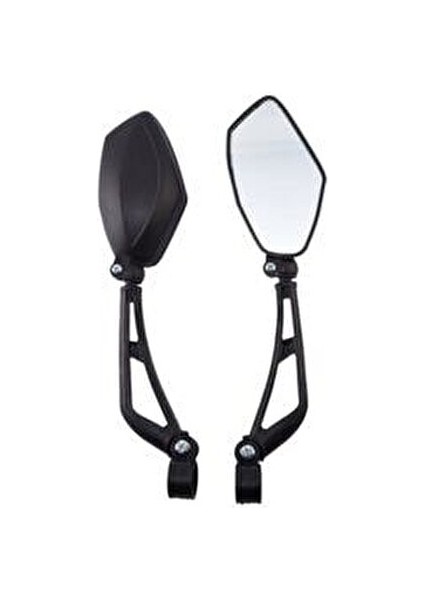 Bisiklet Ayna Kelepçeli Takım Ergonomik Tasarım Siyah Renk Standart Ebat fiyatları