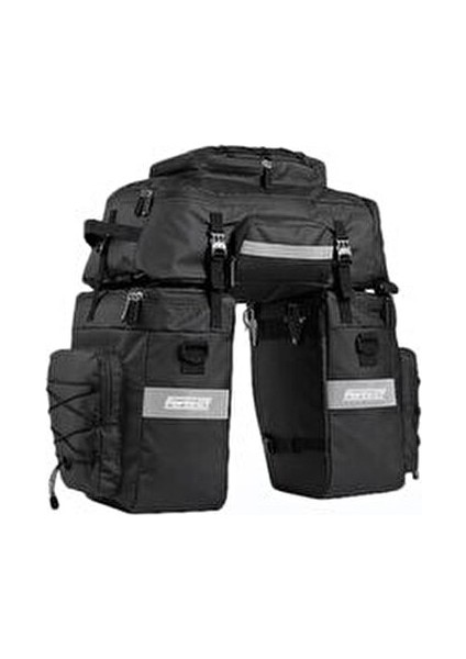 3 In 1 Bisiklet Tur Heybesi 75 Litre Reflektif Bantlı Kolay Temizlenebilir Kumaş modelleri