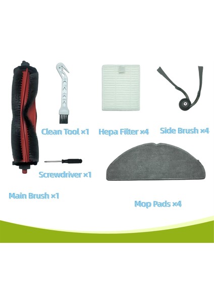 Roborock Q7 M5, Q7 M5+ Serisi Süpürge Robot Süpürge Aksesuarları Için Yedek Parça Kiti (Yurt Dışından) fırsatları