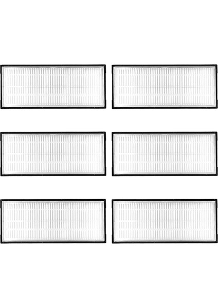 Roborock S7 Maxv/s7 Max Ultra/s8/s8+/s8 Pro Ultra Robot Süpürge Için 6'lı Hepa Filtre, Filtre Aksesuarları (Yurt Dışından)