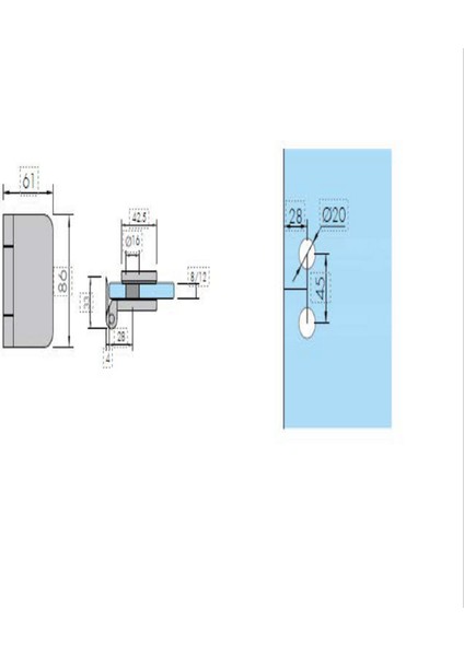 Antrasit Kapı Kollu Kilit, Cam Kapı Kilidi, Rondo Kapı Kolu, Alm. Karşılığı, 2 Adet Yaysız Menteşe modelleri