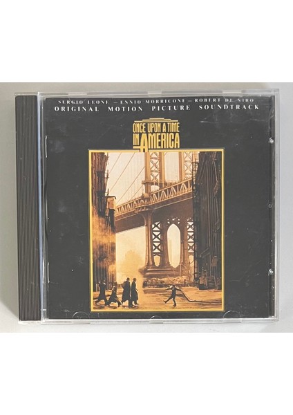Ennio Morricone Once Upon A Time In America CD (Original Motion Picture Soundtrack) (Orijinal Dönem Baskı Cd)