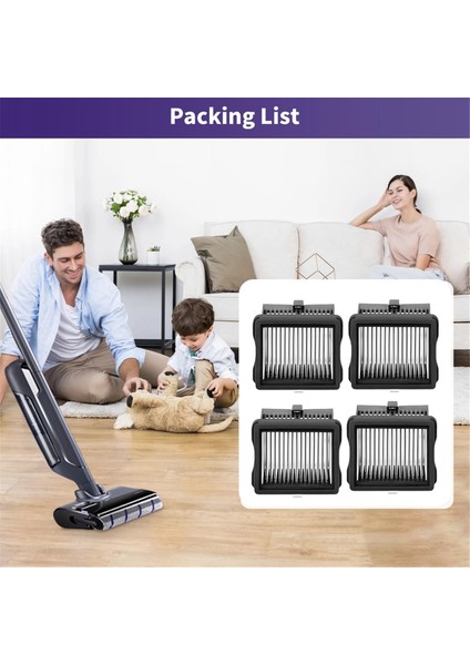 Narwal S20 Pro Kablosuz Islak Kuru Elektrikli Süpürge Ultra Dayanıklı Aksesuarlar Için 4 Adet Filtre Yedek Parçası (Yurt Dışından) fırsatları