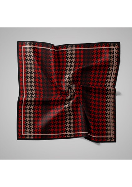 Naturel Eşarp | Kaz Ayağı