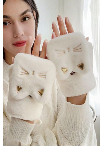 Sevimli Kedi Kışlık Eldiven