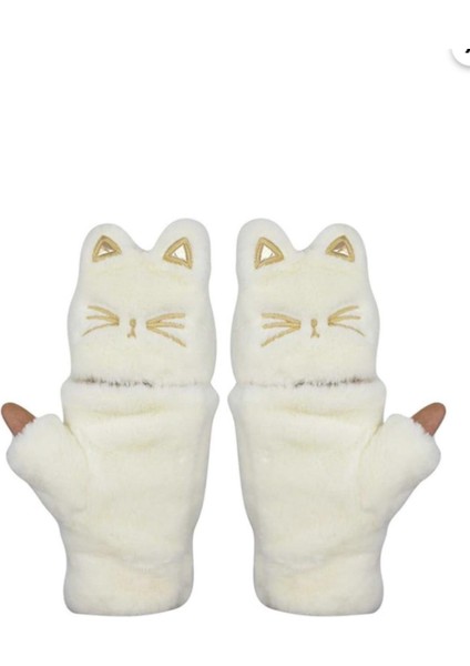 Sevimli Kedi Kışlık Eldiven