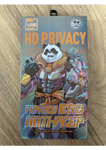 IPhone 15 Pro Hayalet(Anti Casus) Anti Statik Çizilmeye ve Darbeye Karşı Fulhd Ekran Koruyucu