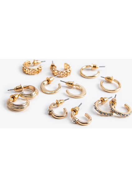 6'lı Halka Küpe Seti modelleri