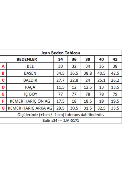 Kadın Kot Pantolon Siyah -2JA/5171.SIYAH modelleri