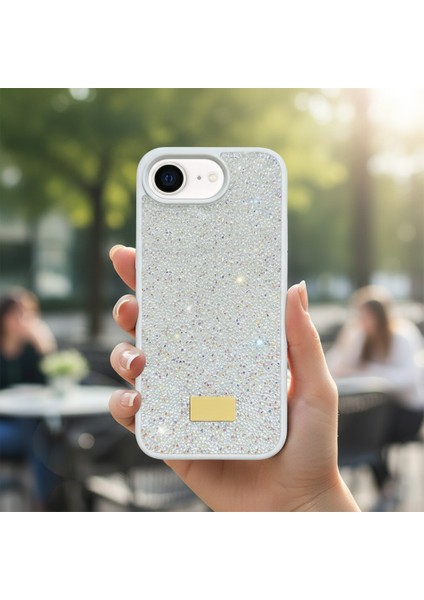 Apple iPhone 16E Kılıf Cosmic Shine Beyaz fiyatları