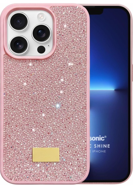 Apple iPhone 13 Pro Max Kılıf Cosmic Shine Pembe