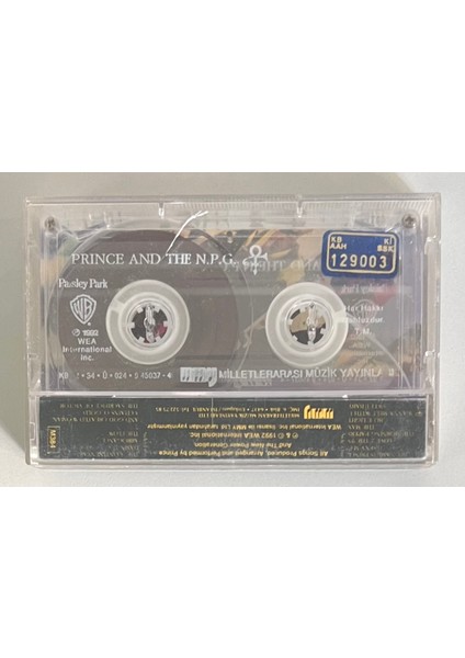 Prince And The N.p.g Kaset (Orijinal Dönem Baskı Kaset) fiyatları