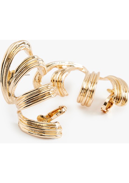 8'li Kıkırdak Earcuff Küpe Seti modelleri