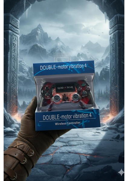 Glrtech P4L Kablosuz Oyun Kolu Double Motor Titreşimli Şarj Edilebilir Ps4 Uyumlu fiyatları