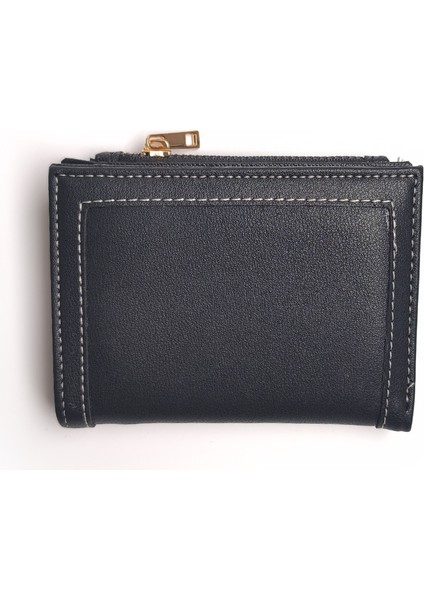 Çerçeveli Kare Kasa El Çantası Siyah