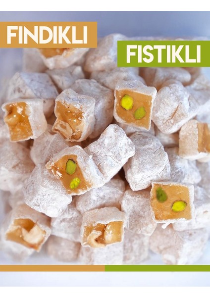 Fındık Fıstık Karışık Lokum
