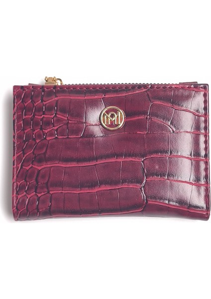 Croco Deri Str El Çantası Bordo fiyatları