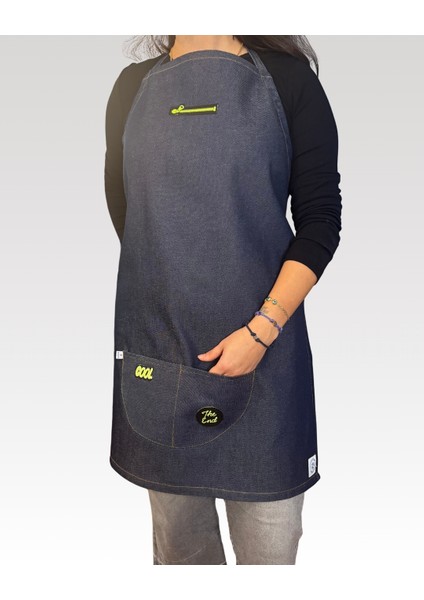 Yetişkin Aşçı / Mutfak / Boyama Önlüğü - Neon Sticker modelleri