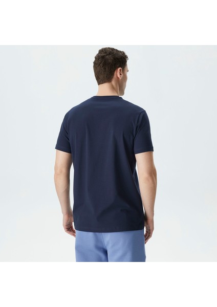 Erkek Lacivert Standart Fit T-Shirt fiyatları
