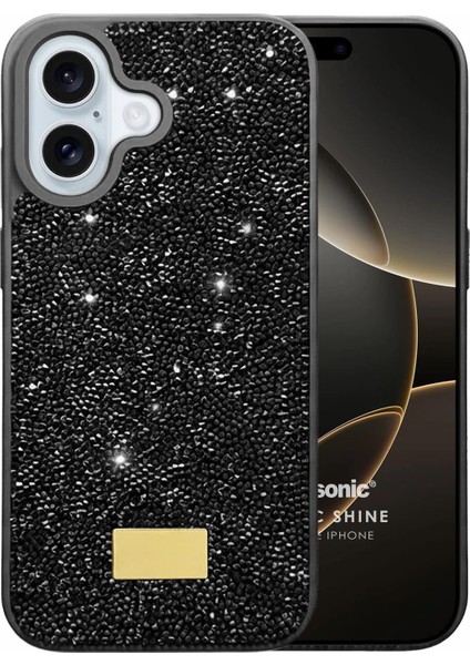 Apple iPhone 16 Plus Kılıf Cosmic Shine Siyah