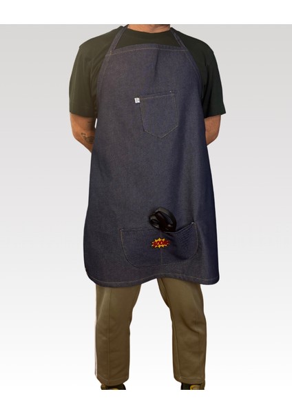 Yetişkin Aşçı / Mutfak / Boyama Önlüğü-Boom Sticker (alt cep) fiyatları