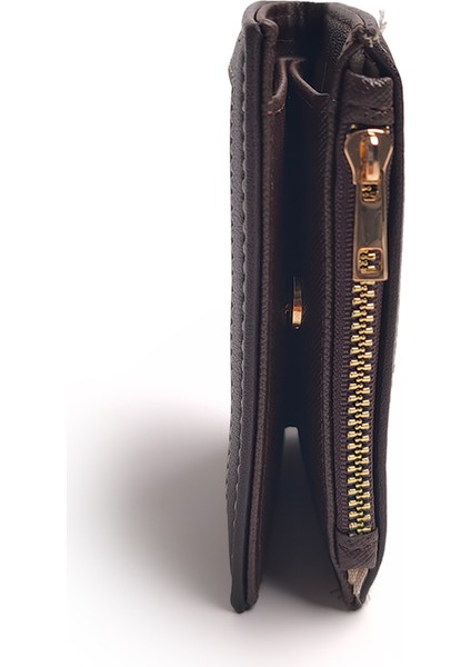 Çerçeveli Kare Kasa El Çantası Acı Kahve modelleri