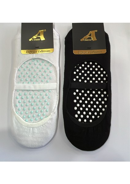 2'li Paket Havlu Yoga-Plates Kadın Çorap