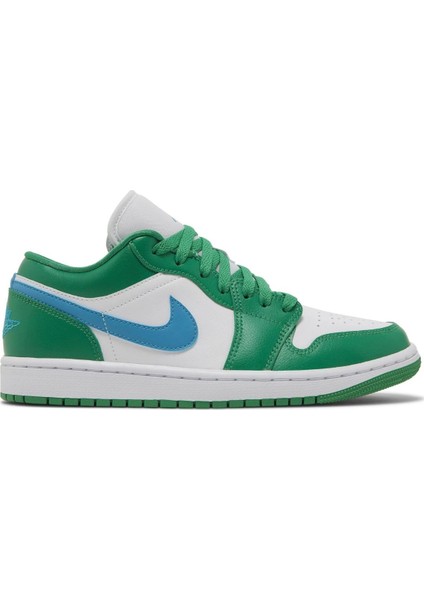 Air Jordan 1 Low Lucky Green Aquatone Yeşil Günlük Spor Ayakkabı