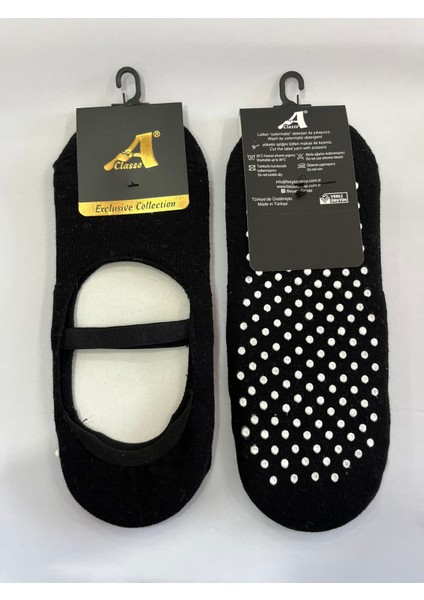 2'li Paket Havlu Yoga-Plates Kadın Çorap