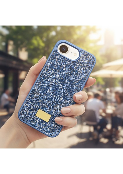 Apple iPhone 16E Kılıf Cosmic Shine Lacivert fiyatları