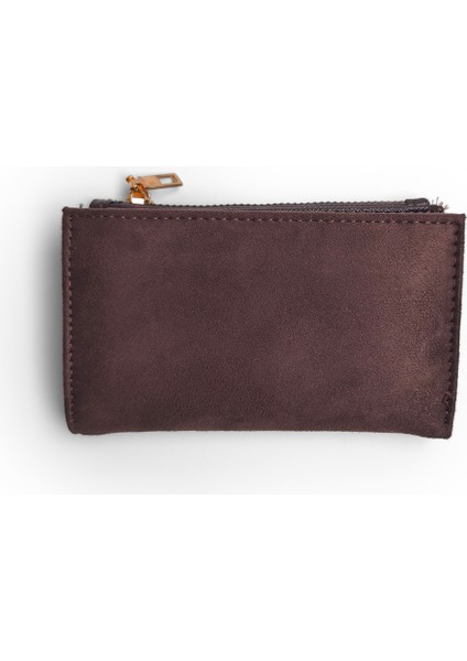 Küçük Kasa Süet El Çantası Acı Kahve fiyatları